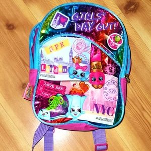 Shopkins Girls' 12 Inch Children's Shopkins  Backpack -